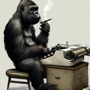 Anyone who writes on a regular basis experiences at least one existential crisis